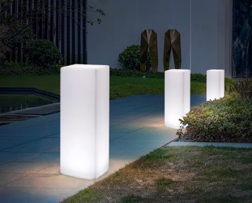 Светильник Колонна 30х30 питание от сети 220В, RGB