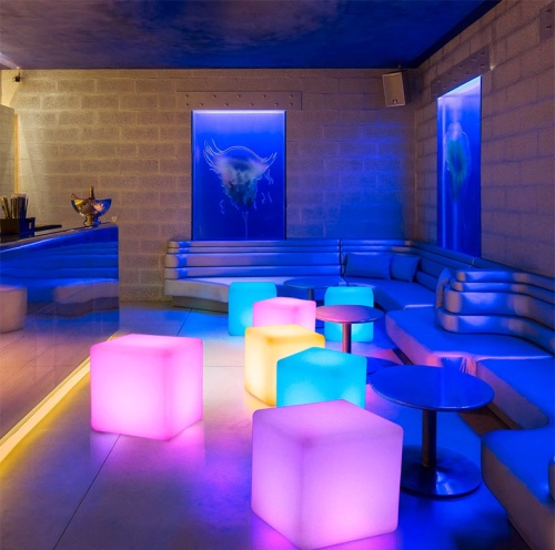 Светильник Куб 43 питание от сети 220В, RGB