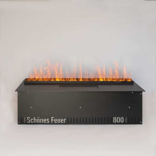 Электроочаг Schönes Feuer 3D FireLine 800 Pro со стальной крышкой в Туле