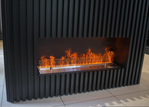 Электроочаг Schönes Feuer 3D FireLine 800 со стальной крышкой в Туле