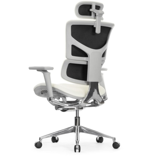 Ортопедическое кресло Falto Leather Premium Белое