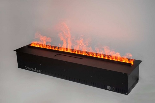 Электроочаг Schönes Feuer 3D FireLine 1000 Pro со стальной крышкой в Туле