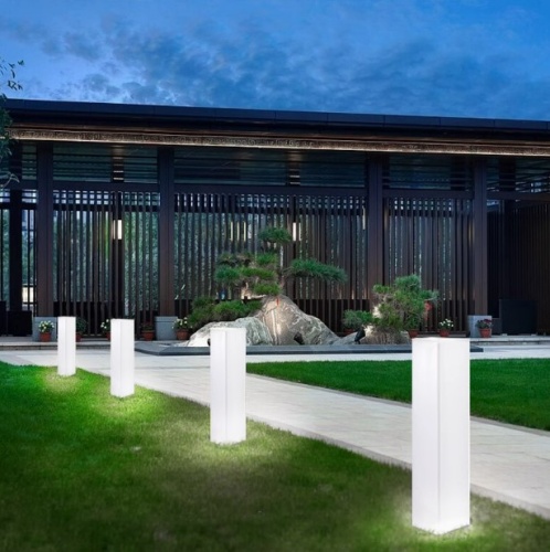 Светильник Колонна 30х80 питание от сети 220В, RGB