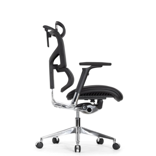 Ортопедическое кресло Falto Leather Premium Черное