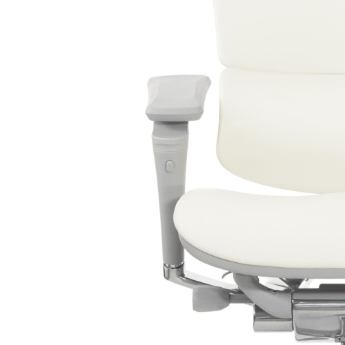 Ортопедическое кресло Falto Leather Premium Белое